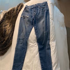 High waisted Moussy vintage jeans